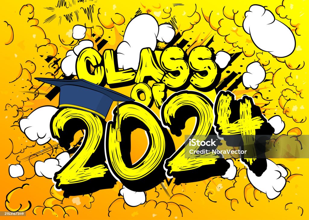 Gradutation Comic Cartoon Graduation Comic Book Education Retro Vector Comics Pop Art ...