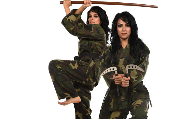 Same martial artist training.