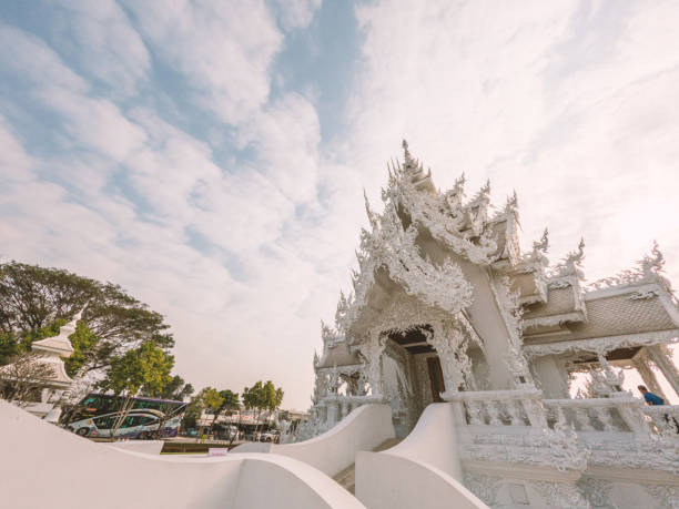 istock Stunning Architecture of the White Temple (Wat Rong Khun) 2153193779