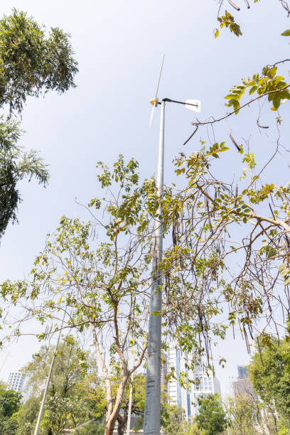 istock Wind Turbine Tower in Lumpini Park, Bangkok 2153197419