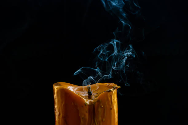 istock Colorful candle smoke 2153198245
