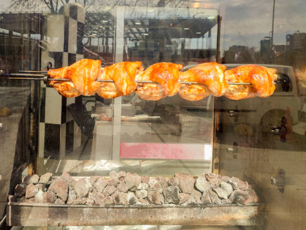 istock grilling chicken  at istanbul of  turkey 2153201683