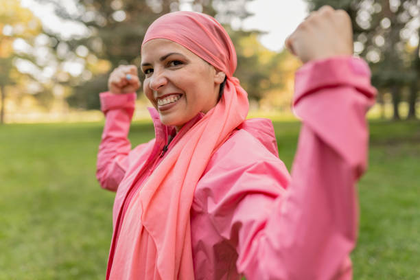 concept of fighting cancer