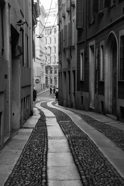 istock Old via Cornaggia street in Milan 2153221156