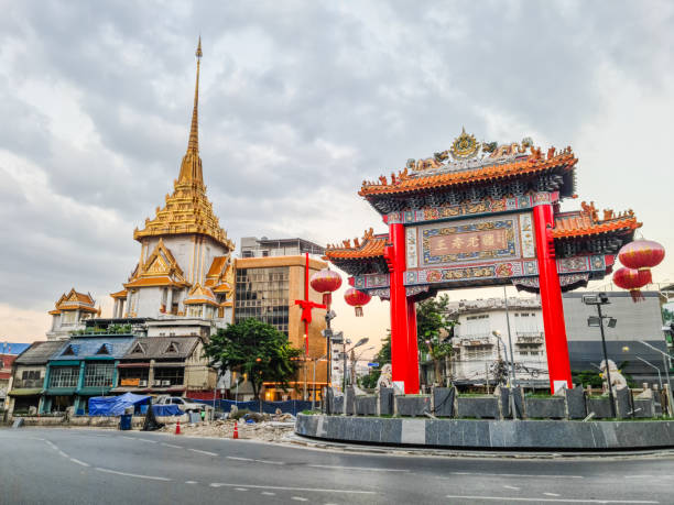 istock Chinatown Gate In Bangkok In Thailand 2153222333