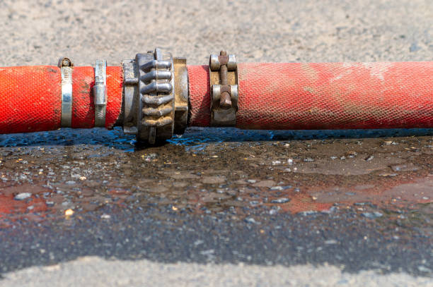 The fire hydrant beside the road
