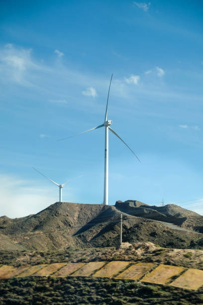 istock Wind turbine in grassland 2153243815
