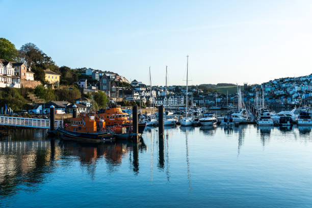 View of Brixham Harbour and Town