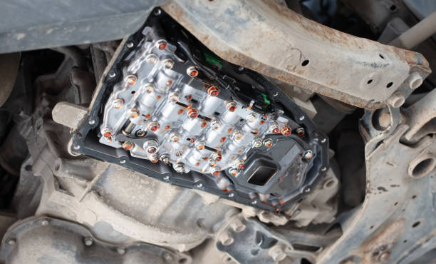 istock A disassembled variator on a car in a car service center 2153244396