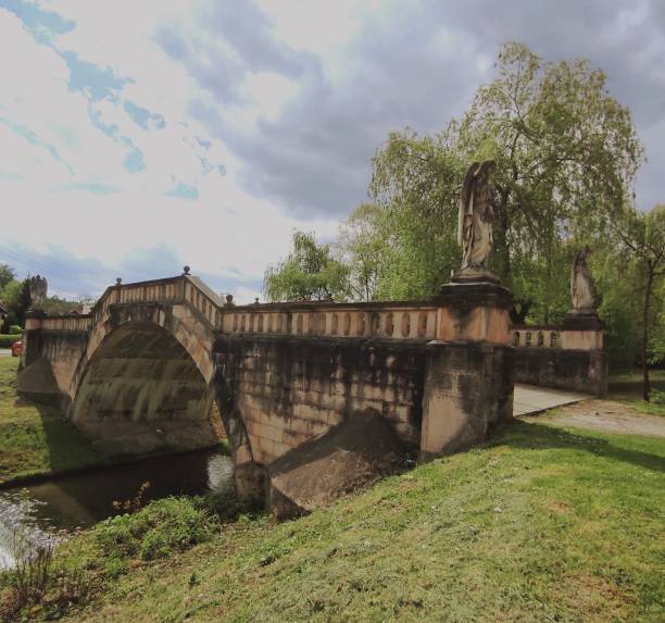 istock Bridge in Kalvaria Zanzhybovska 2153249225