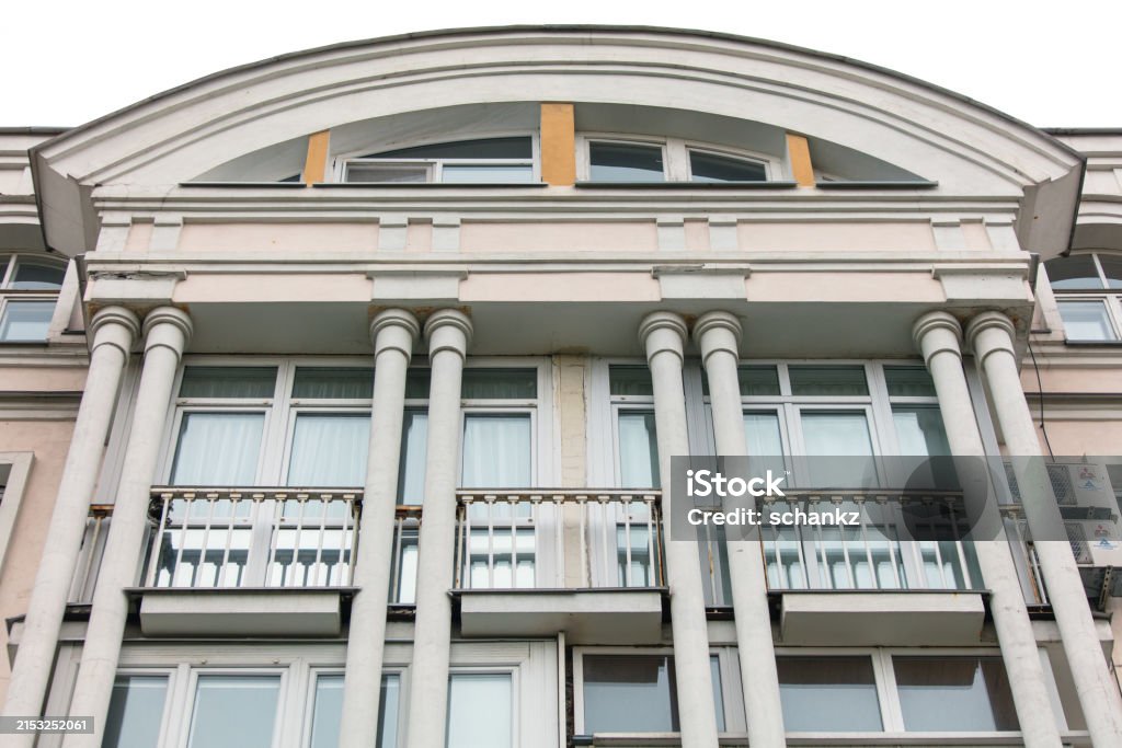 Window Building Face Windows In The Building As A Background Stock Photo - Download Image ...
