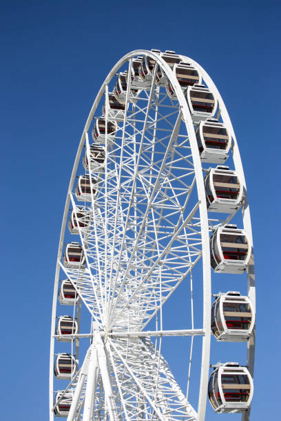 istock Ferris wheel on a sunny day. 2153252235