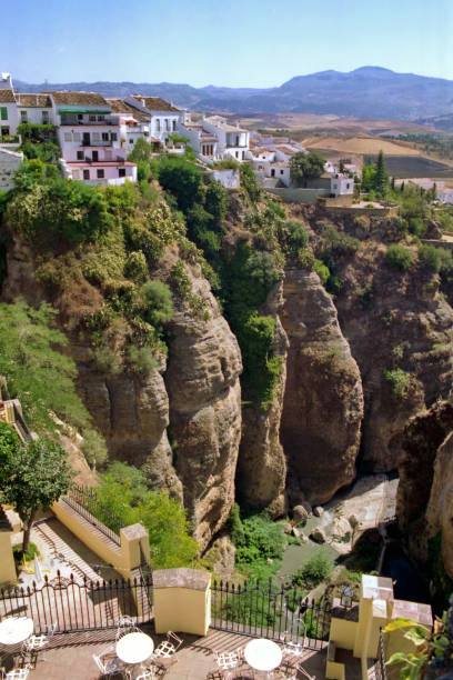 Andalusian panorama on a ravine