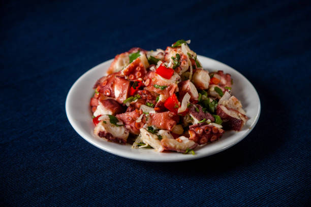 istock Portuguese octopus salad. 2153263654