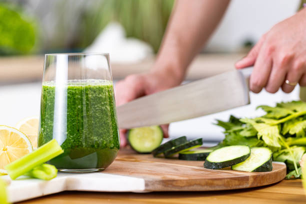 istock Preparing detox juice at home 2153267045
