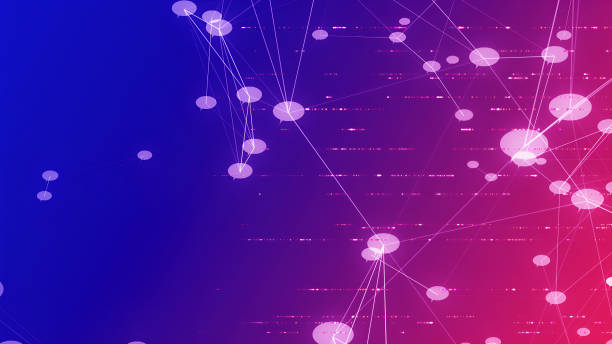 istock Abstract concepts of cybersecurity technology and digital data protection. Protect internet network connection with polygons, dots and lines with  background 2153269333