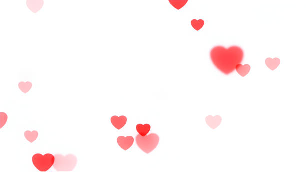 istock Seamless pattern with hearts. Romantic creamy peach background for textile, wallpaper, fabric, design 2153269379