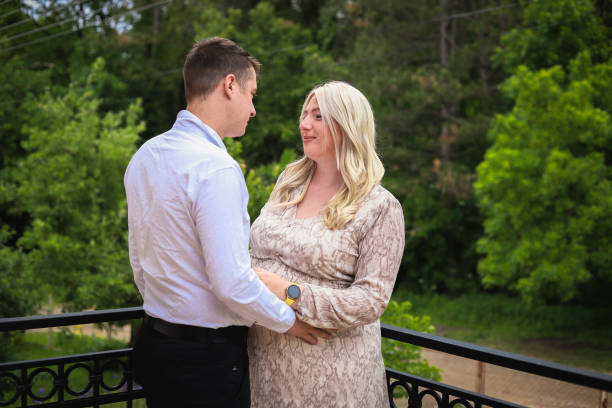 istock Young couple is expecting a baby 2153278719