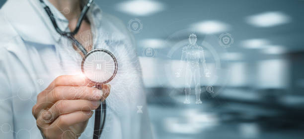 Concept of artificial intelligence for disease diagnosis.