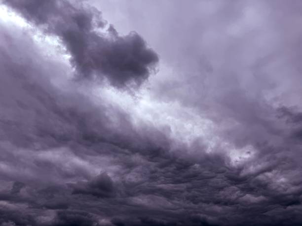 istock Moody sky with stormy thunderstorm clouds 2153285044