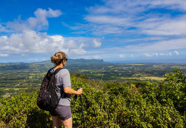 istock Female Hiker on The Sleeping Giant Trail 2153286209