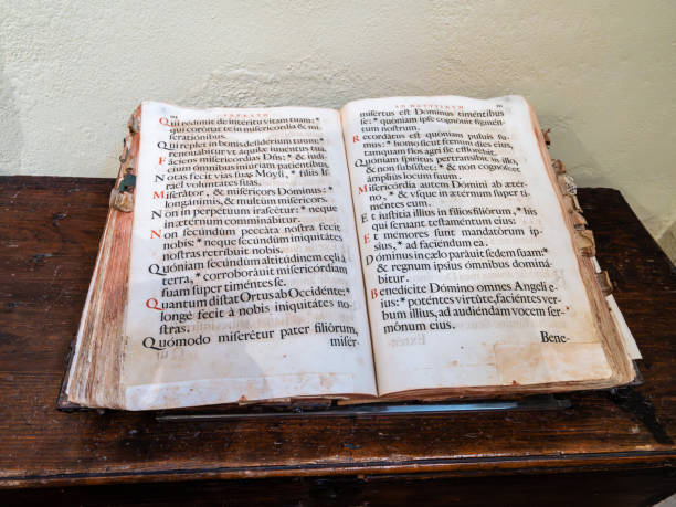 open old hardback book