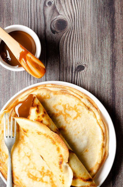 istock Argentinian crepes with dulce de leche 2153292281