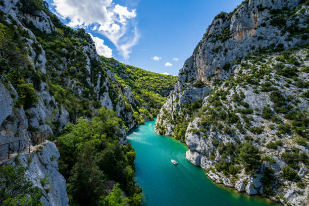 The great ravine of Gorges du Verdon