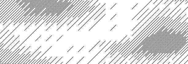 Diagonal dash line texture. Black slanted dashed lines pattern background. Straight tilted interrupted stripes wallpaper. Abstract dither rasterized grunge overlay. Vector wide dotted ripple print Diagonal dash line texture. Black slanted dashed lines pattern background. Straight tilted interrupted stripes wallpaper. Abstract dither rasterized grunge overlay. Vector wide dotted ripple print wide stock illustrations