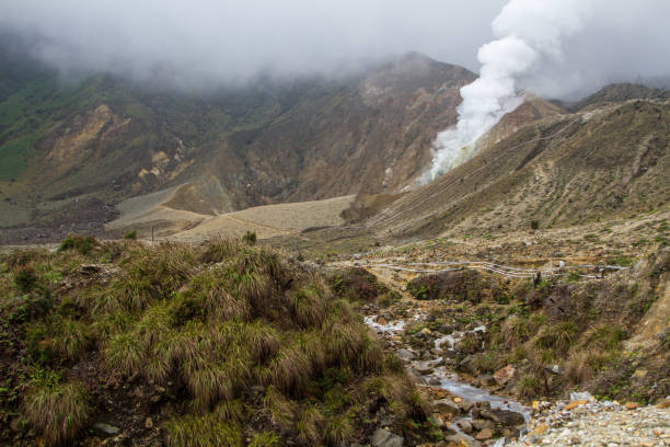 istock Landscape view of Papandayan Mountain In Garut West Java Indonesia 2153313877