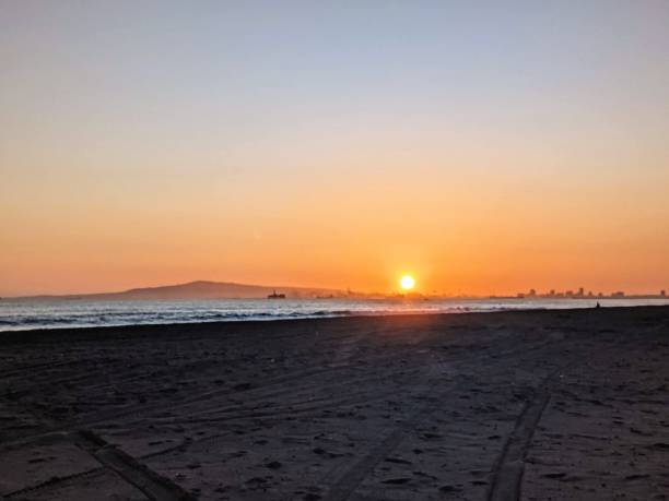 istock Majestic View of Long Beach from Sunset Beach, CA 2153315158