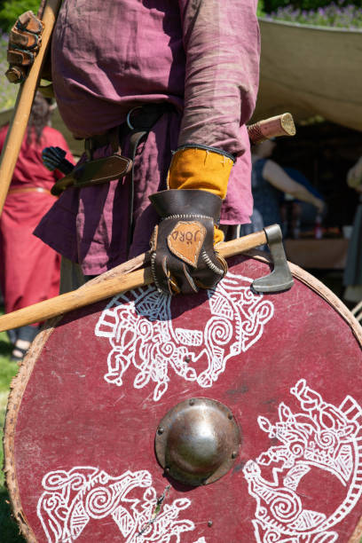 istock The beautiful Danish Viking warrior 2153315450