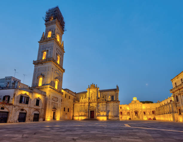 istock The empty Piazza del Duomo in Lecce 2153325572