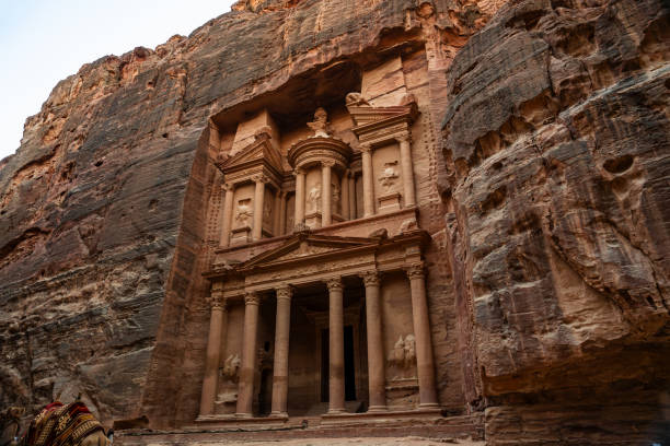 istock Ancient Petra Al-Khazneh Treasury Facade 2153332426