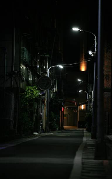 istock Dark alley in Taipei 2153334591