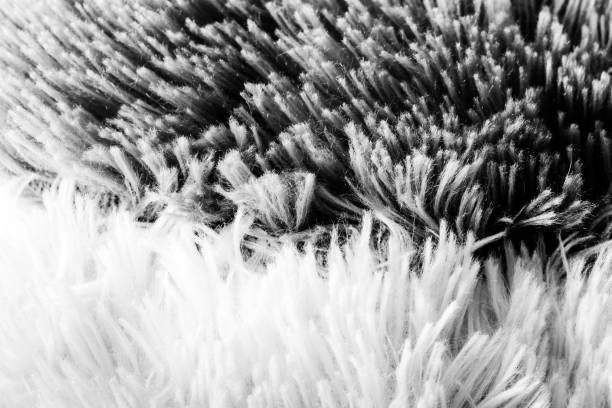 close-up doll's hair texture background