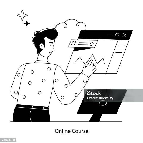 Online Course Stock Illustration Download Image Now iStock