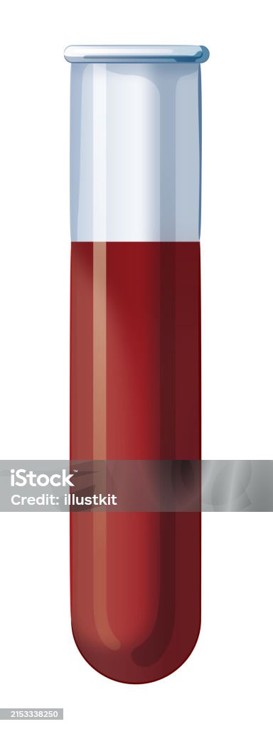 Blood Sample Collection Vector Blood Sample Stock Illustration - Download Image Now - Biology, Blood ...