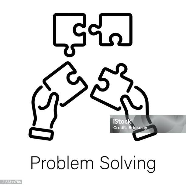 Problem Solving Stock Illustration - Download Image Now - Cooperation ...