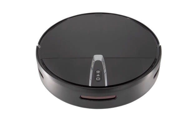 istock home robotic vacuum cleaner isolated on white background 2153345100