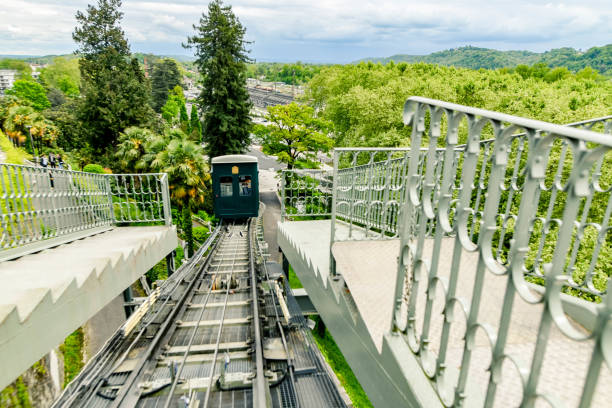 Pau funicular to see when visiting the city.