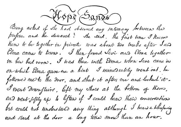 istock The Manhattan well murder, Alexander Hamilton's report of Hope Sands's testimony, Levi Weeks Trial 1800 2153363372