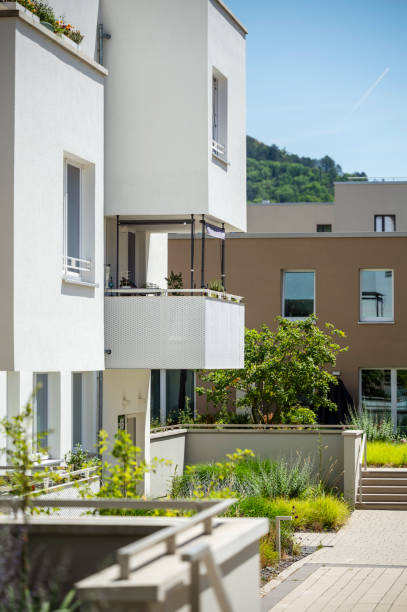 istock Modern residential buildings 2153370176