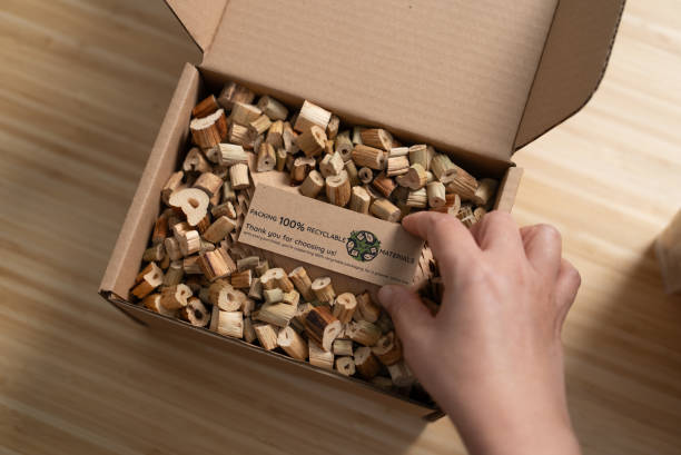 istock Eco-Friendly Packaging with Water Hyacinth Cushioning 2153370693