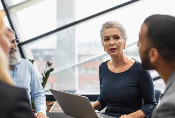 istock Diverse Executives Engaged in Strategic Discussion 2153372217