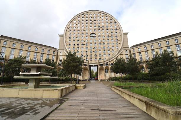 The mudac museum has moved to the new museum district \