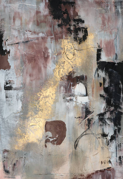 istock Abstract multicolor painting wtih grunge texture on canvas. Artwork mix brush stroke, splash color and oil, acrylic paint element. Modern contemporary art  for wallpaper background 2153379488