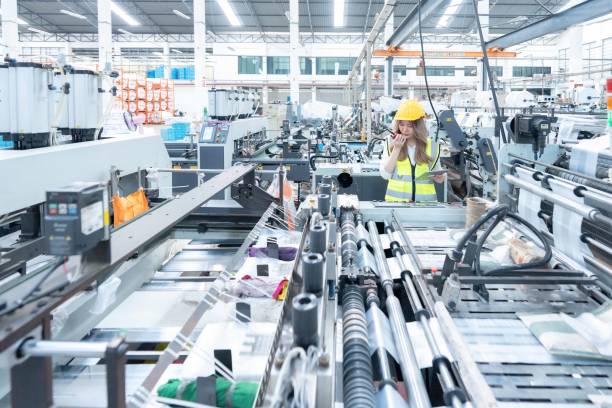 istock Through continuous learning and adaptation, the female engineer and her colleagues stay ahead of the curve in integrating emerging technologies into the industrial factory's machinery systems. 2153390679
