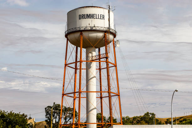 istock Drumheller water tower in the centre of town. Drumheller, Alberta, Canada 2153393696