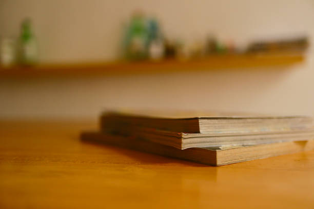 istock comic books on wooden table selective focus 2153397360